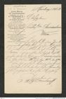Nachlass Franz Steindachner, Brief von J. F. G. Umlauf an Franz Steindachner (24.05.1883), Inv.Nr. 554.01, Seite 1